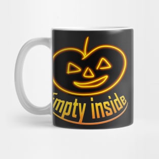 Halloween Pumpkin Empty Inside Mug